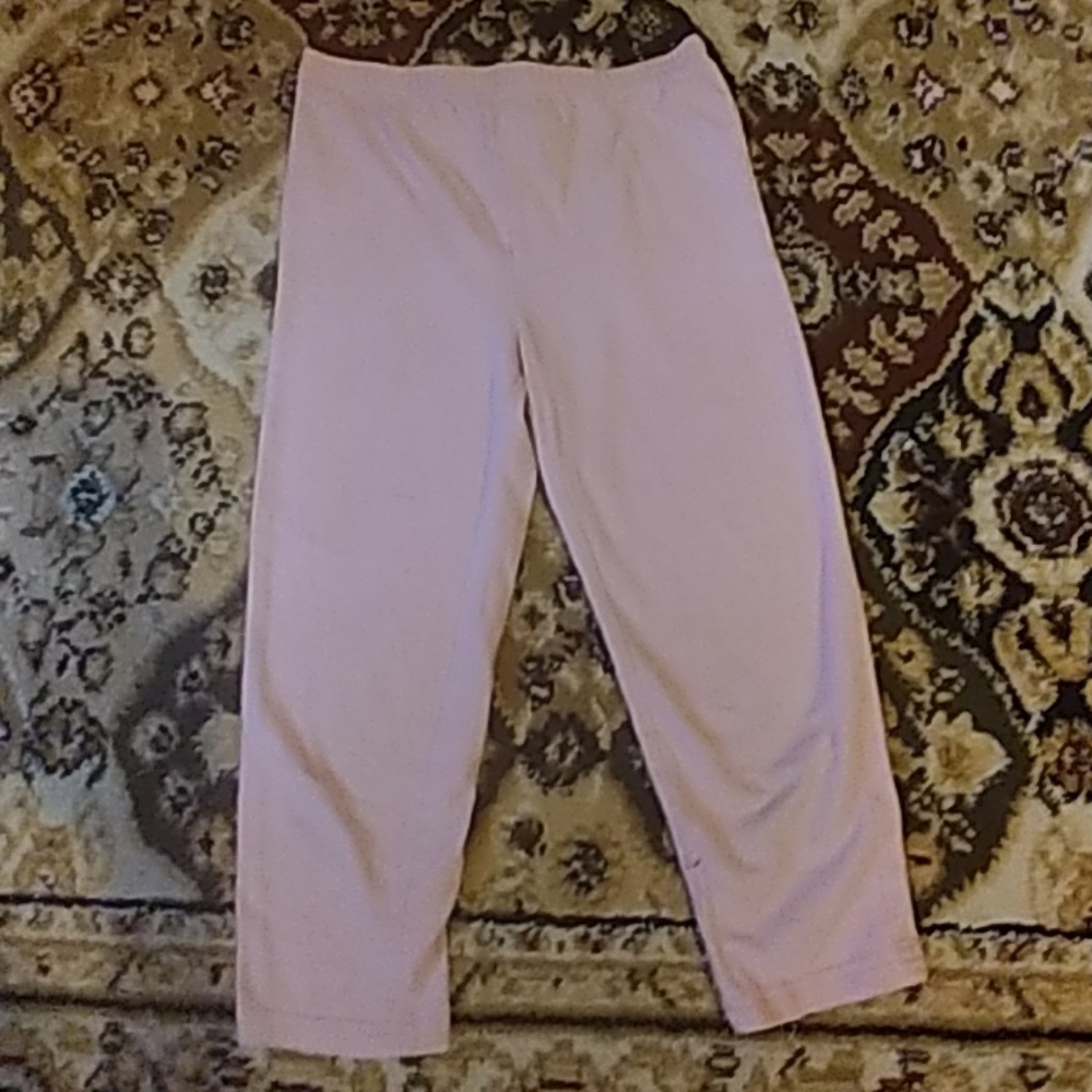 Cute Pink Capri Leggings